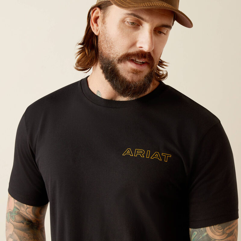 Ariat MNS Western Wear Tee Black 10053994