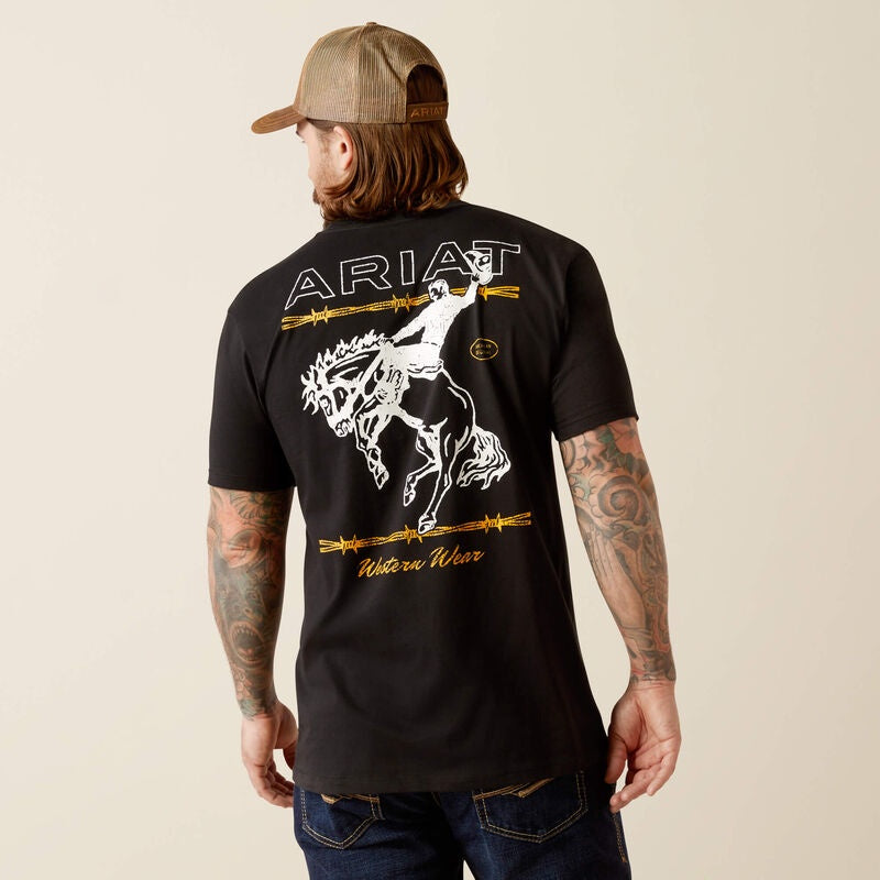 Ariat MNS Western Wear Tee Black 10053994