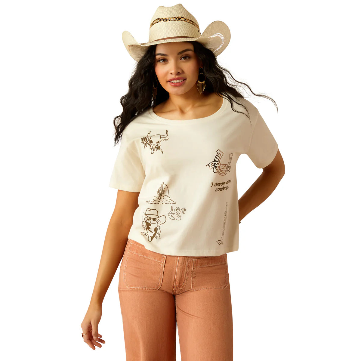 Ariat 10058557 Natural Dreaming Tee