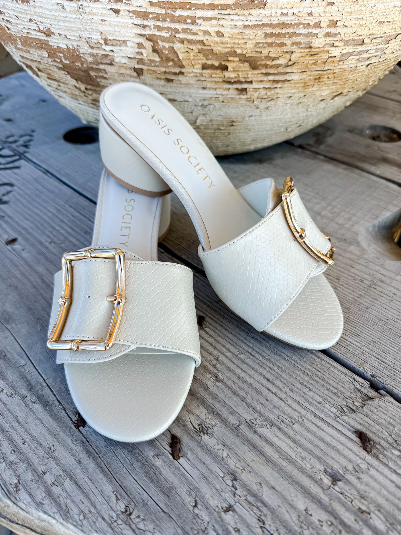 The Tucson Beige Heel