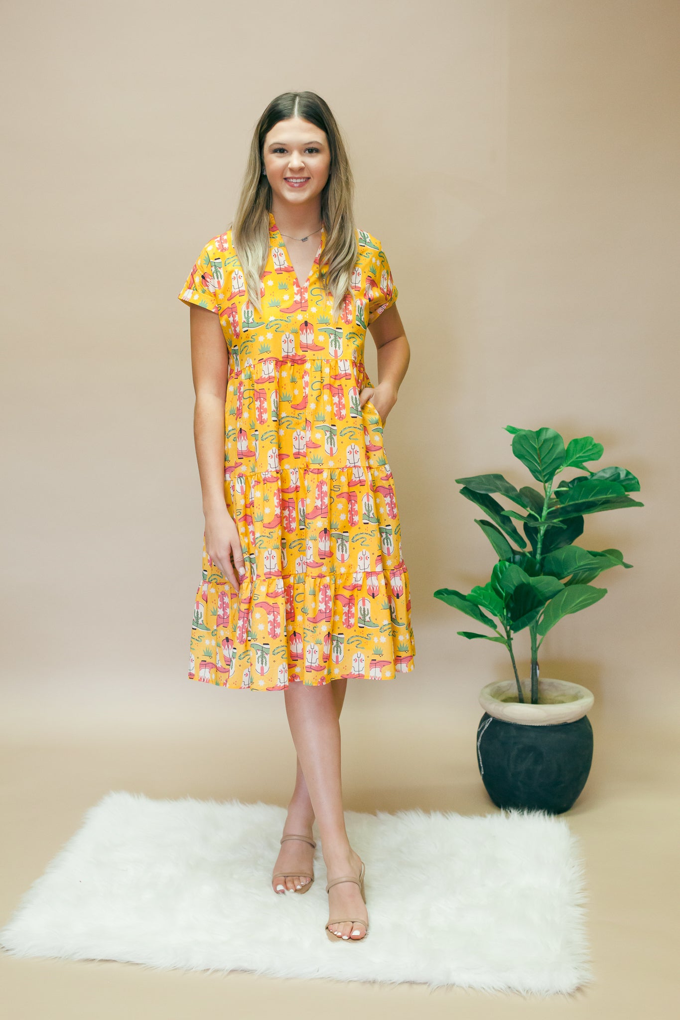 Sunny Boot Dress – Southern Soule Designs