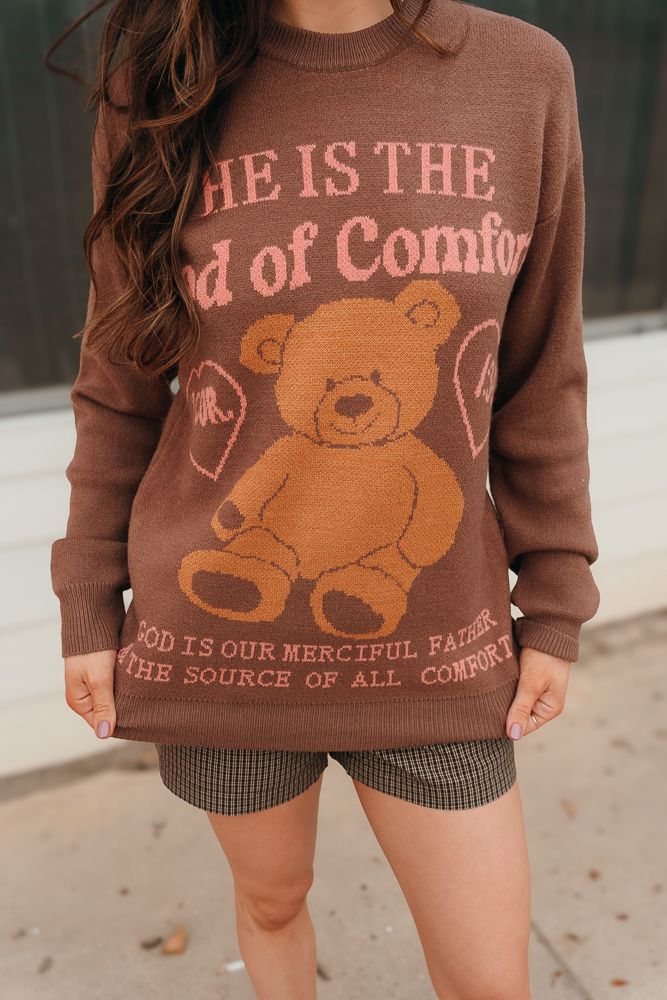 God of Comfort Jacquard Sweater