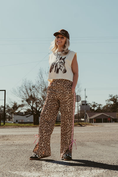 Brown Out West Graphic Tee