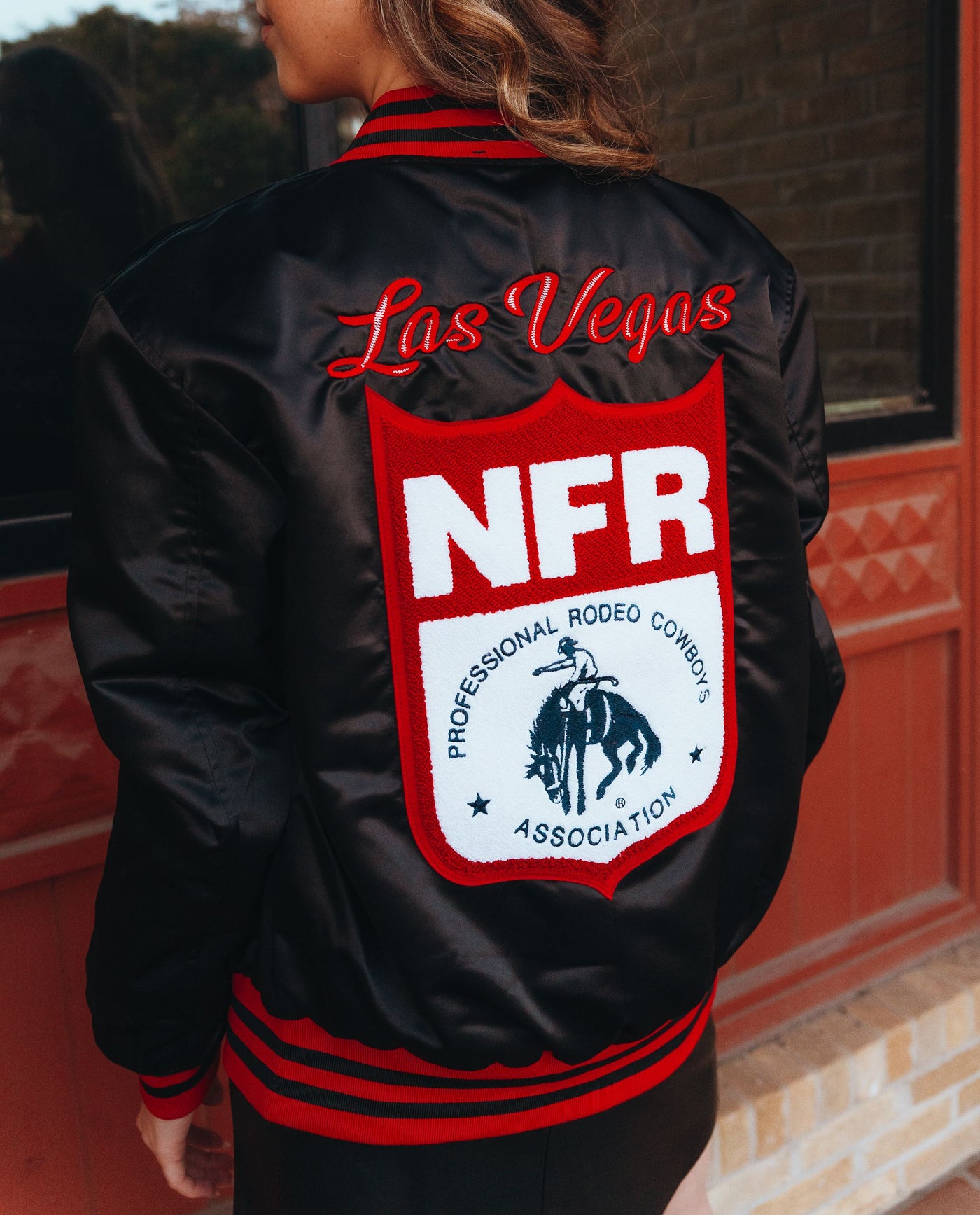 Black Classic NFR Bomber