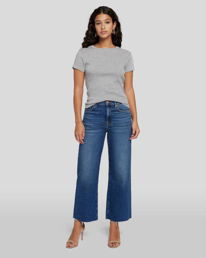 7 For All Mankind Alexa Cropped Denim Jean 7U601330