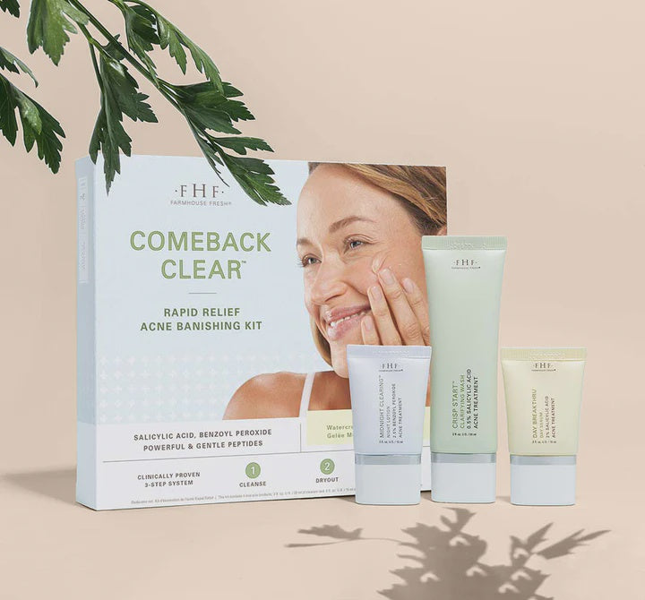 FHF Comeback Clear Rapid Relief Acne Kit