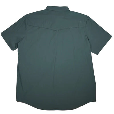 Ferrell - Teal Short Sleeve Snap Shirt