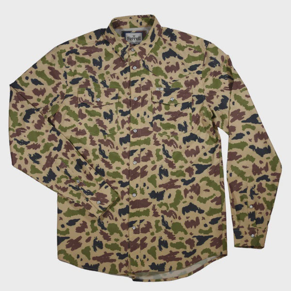 Ferrell - Camo Long Sleeve Shirt