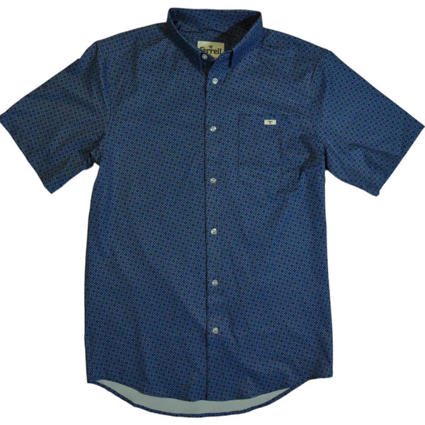 Ferrell - Matt Short Sleeve Button Up Shirt