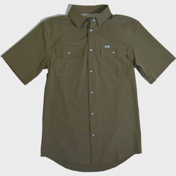 Ferrell - Khaki Short Sleeve Shirt