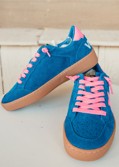 Denisse 45 Electric Blue/Pink