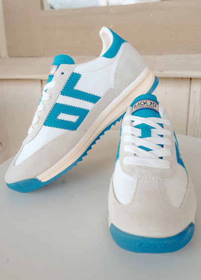 Barkley Jogger White French Blue