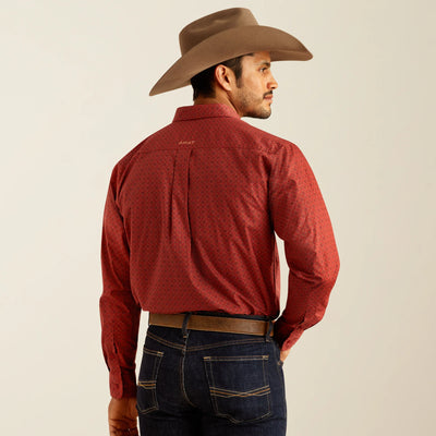 Ariat 10052372 Sanders LS Shirt Red