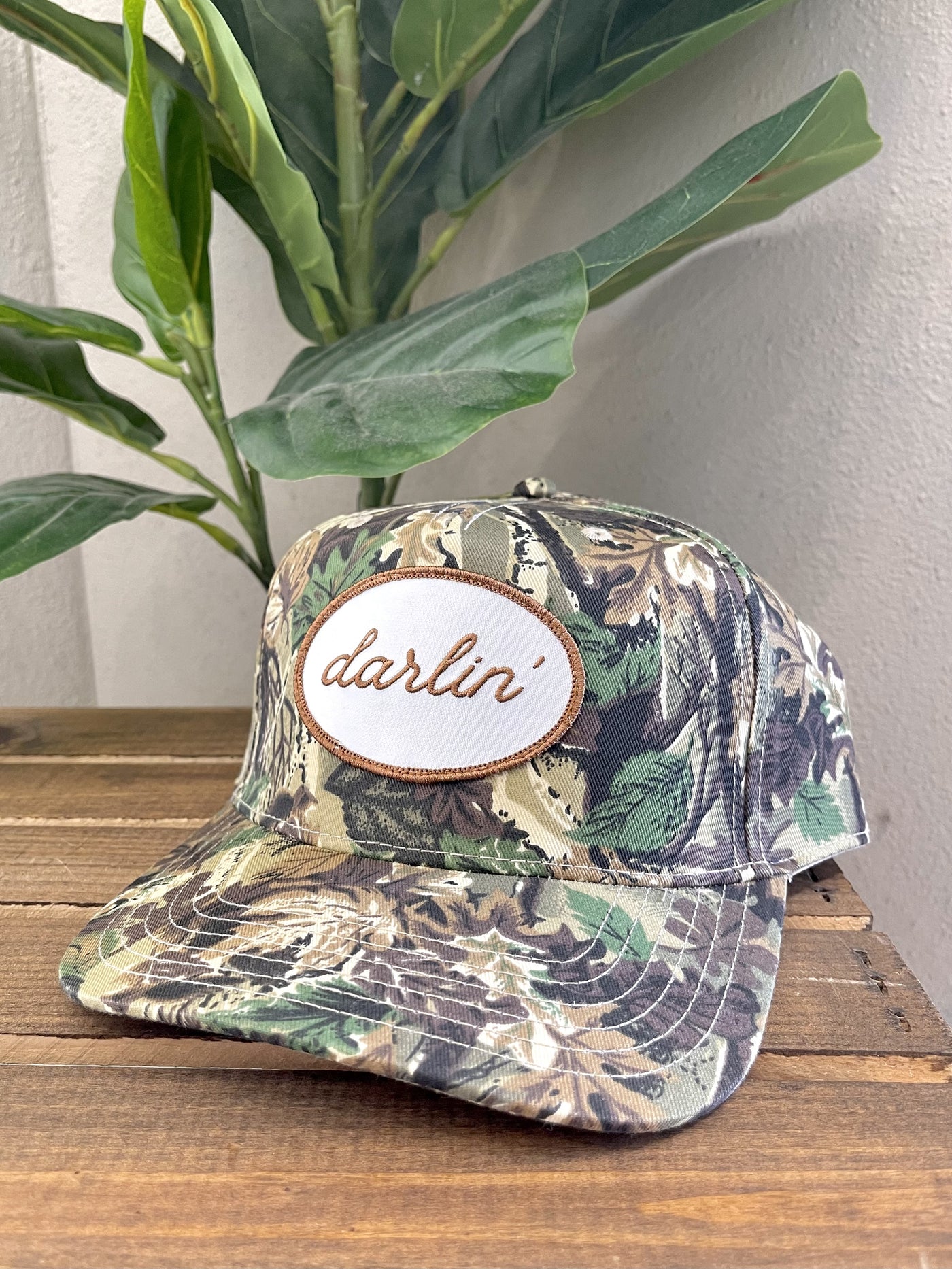 Darlin Snapback Realtree Brown/White Hat