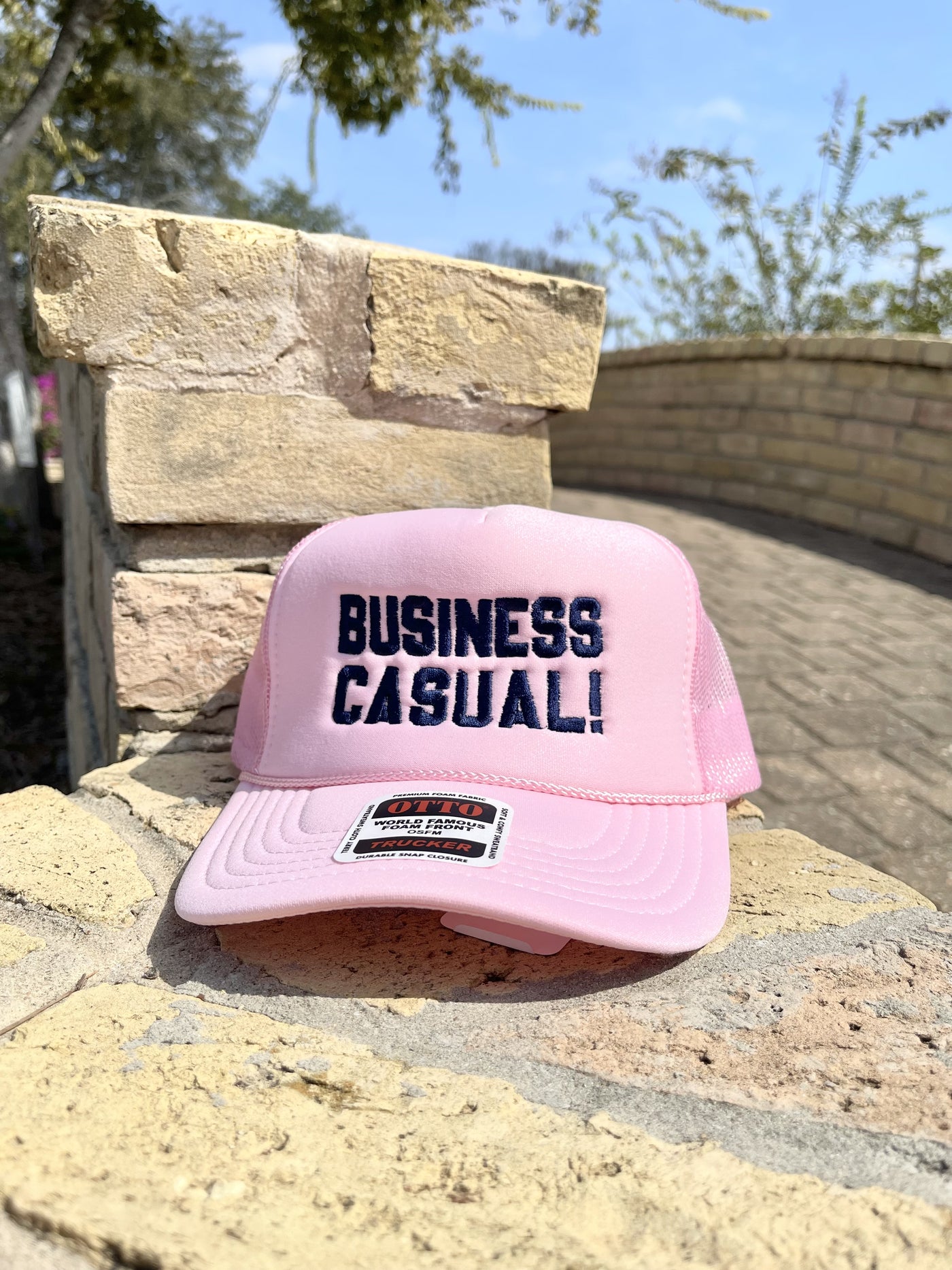 Biz Casual Pink Hat