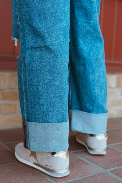 Rosy High Rise Cuff Jeans LV1459