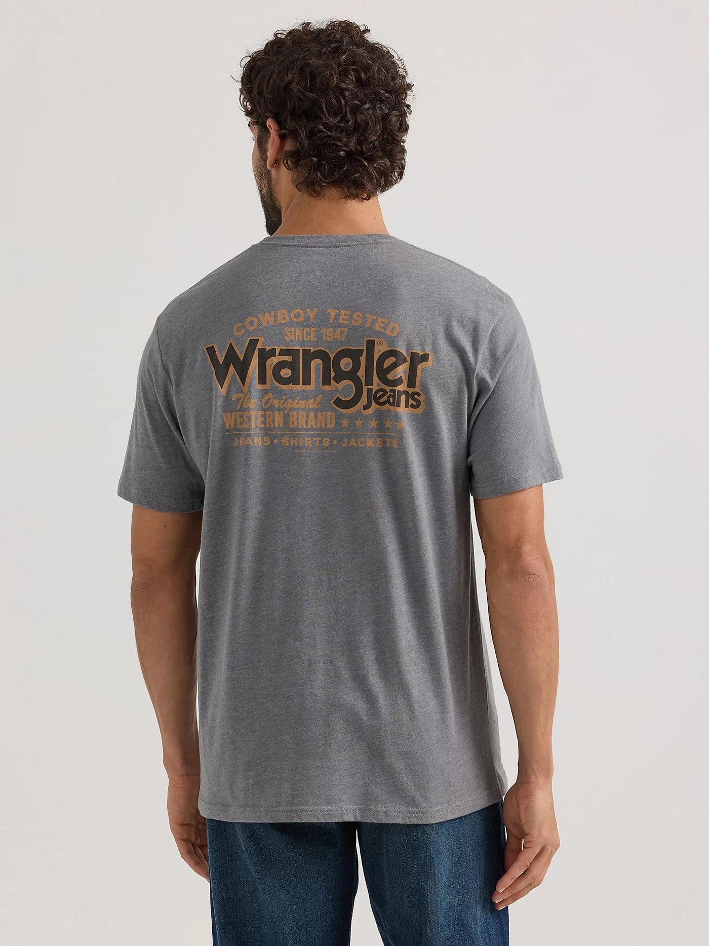 Wrangler 112350042 Grey WRG Original Tee