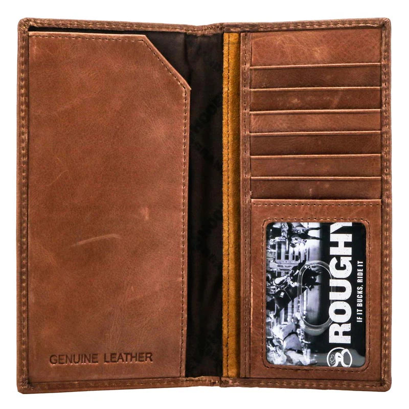 Roughout Rodeo Wallet Brown