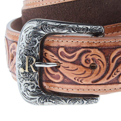 R Watson Boots Men's Chocolate Suede Belt RWB2318