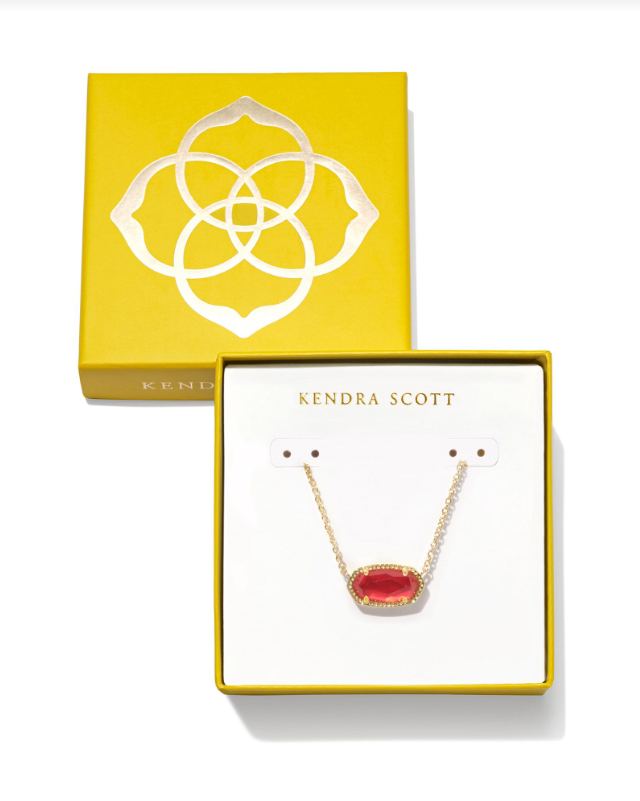 KS Boxed Elisa Pendant Necklace Gold