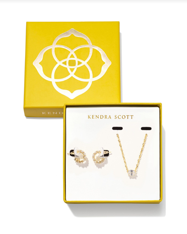 KS Cailin White Crystal Gift Set