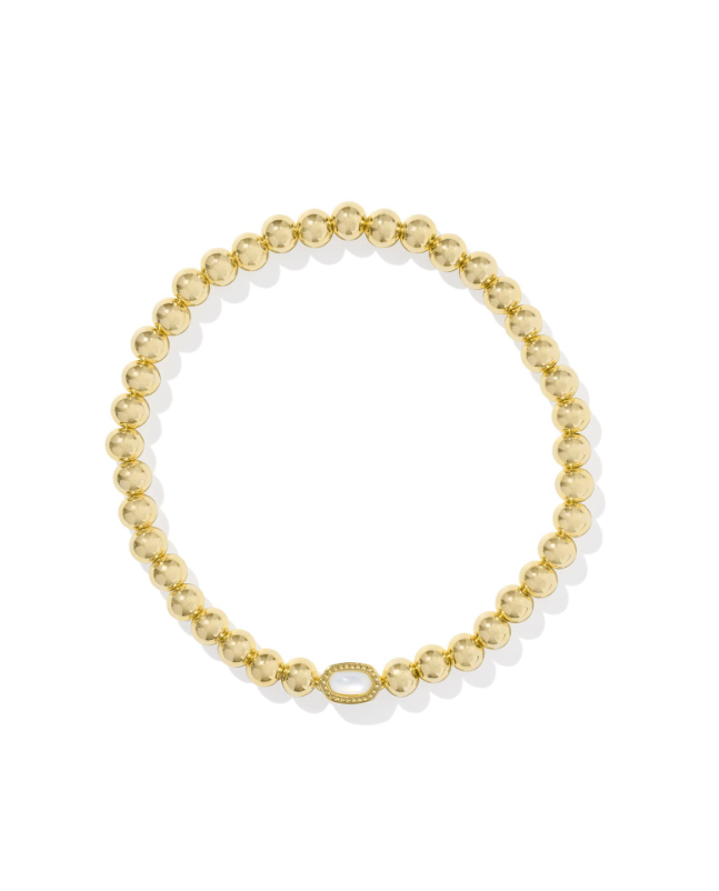 KS Mini Elaina Gold Stretch Bracelet