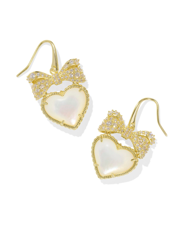 Haisley Heart Drop Earrings