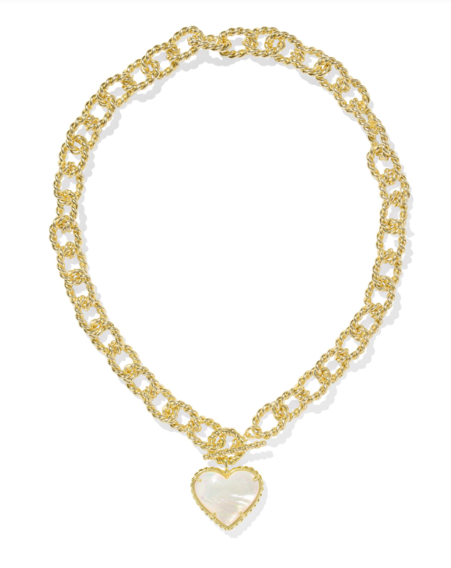 Haisley Heart Statement Necklace