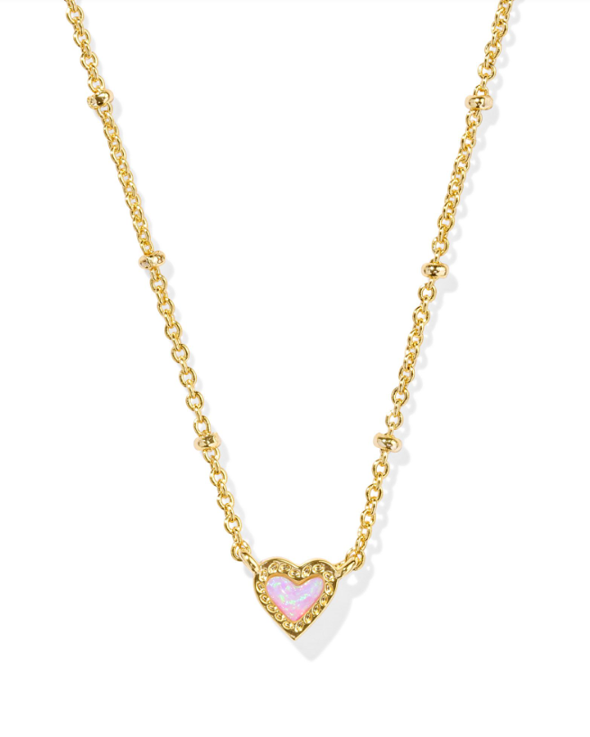 KS Mini Ari Heart Necklace Gold