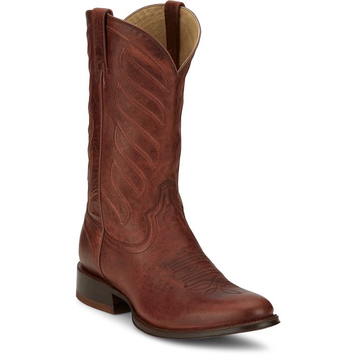 Tony Lama Cognac Lenado Western Boot DR3038