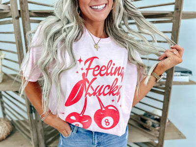 Feeling Lucky Tee Blossom