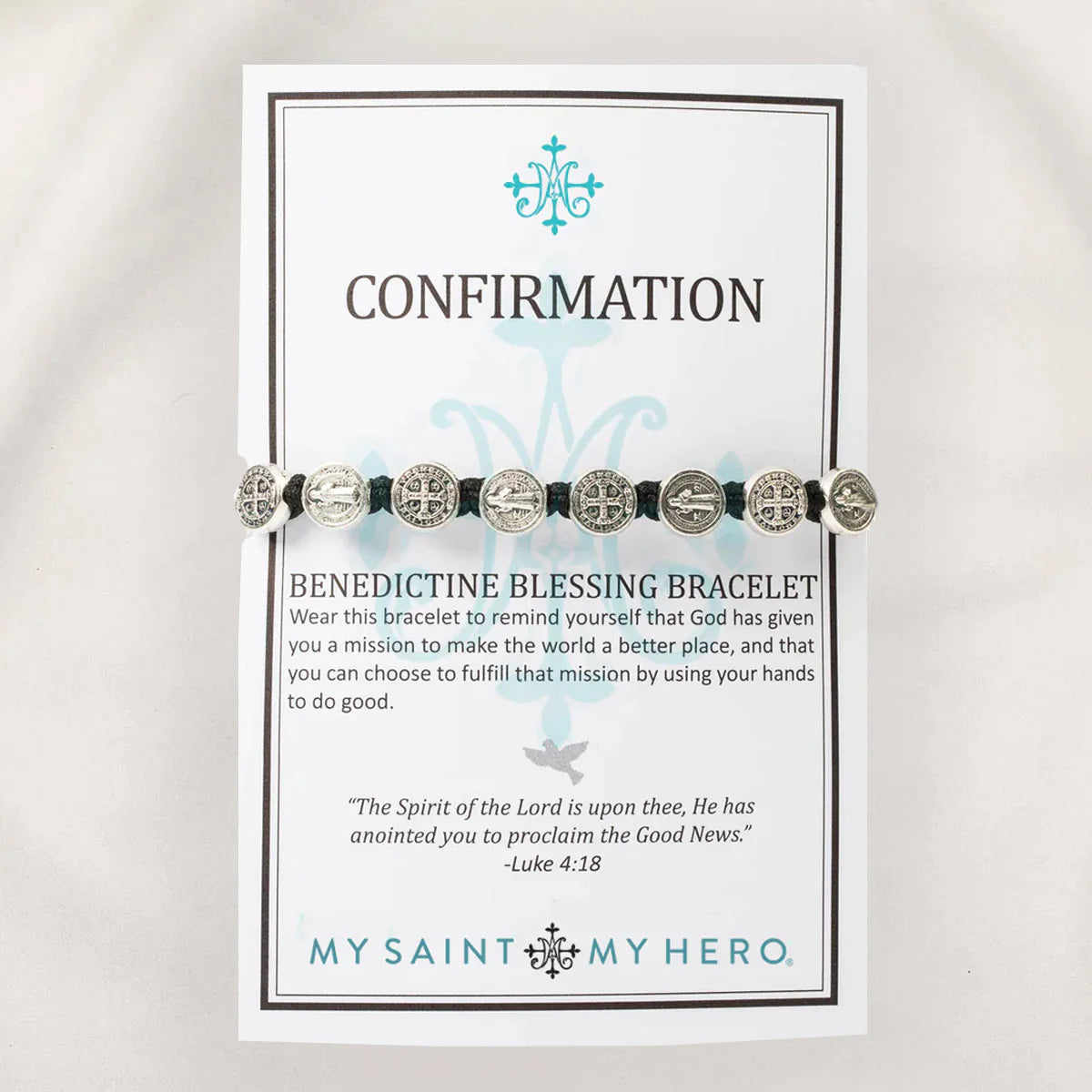 Confirmation Blessings Bracelet by My saint My Hero