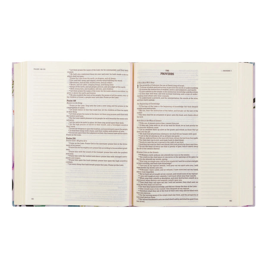 Charlotte KJV Large Print Notetaking Bible