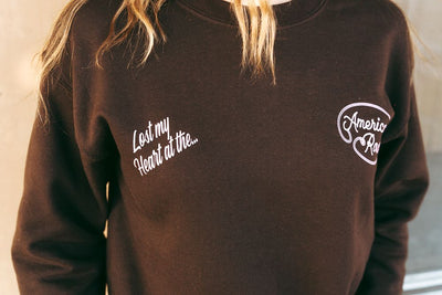 Lost My Heart at American Rodeo Sweatshirt