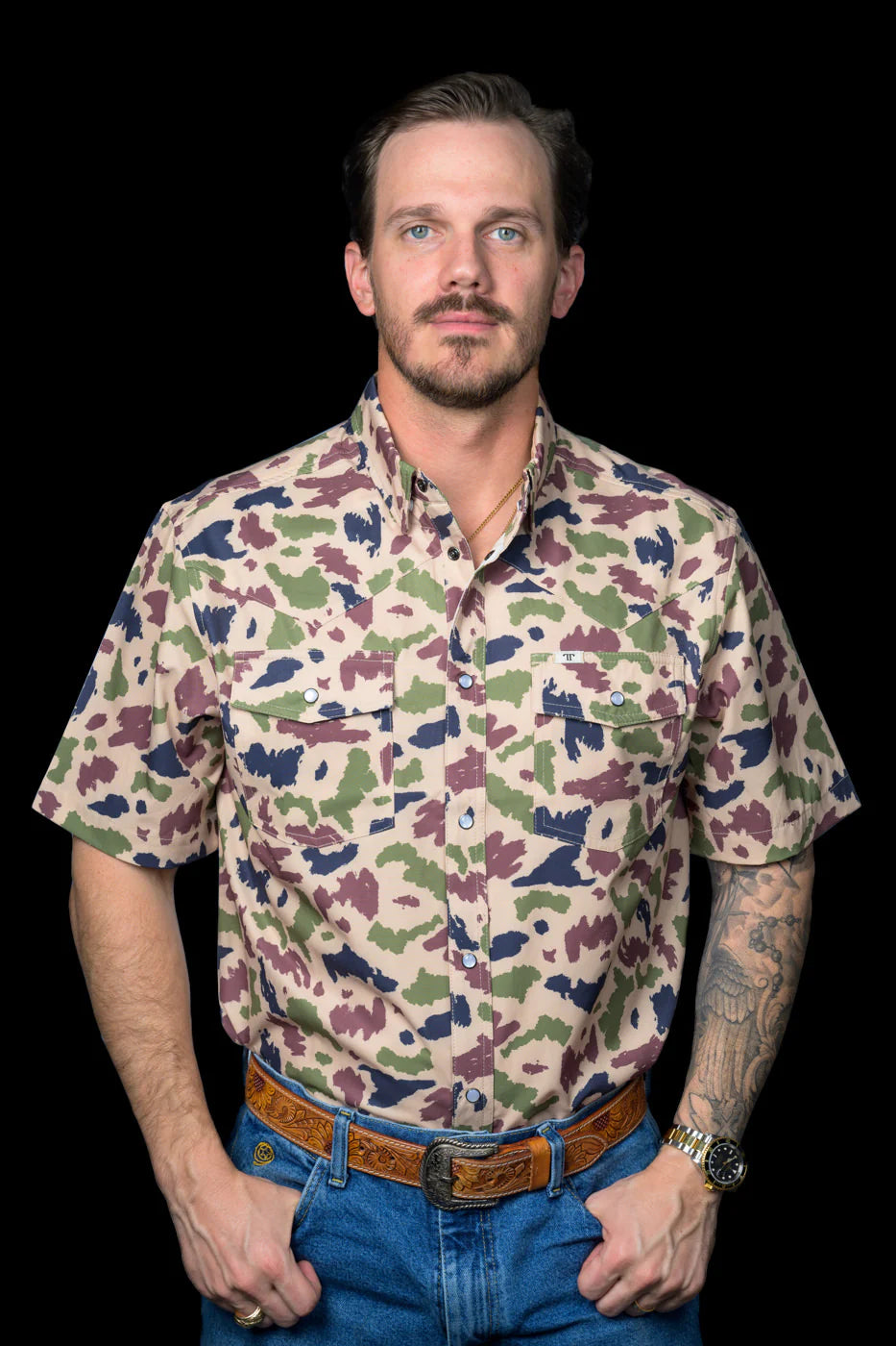 Ferrell - Camo Short Sleeve Shirt