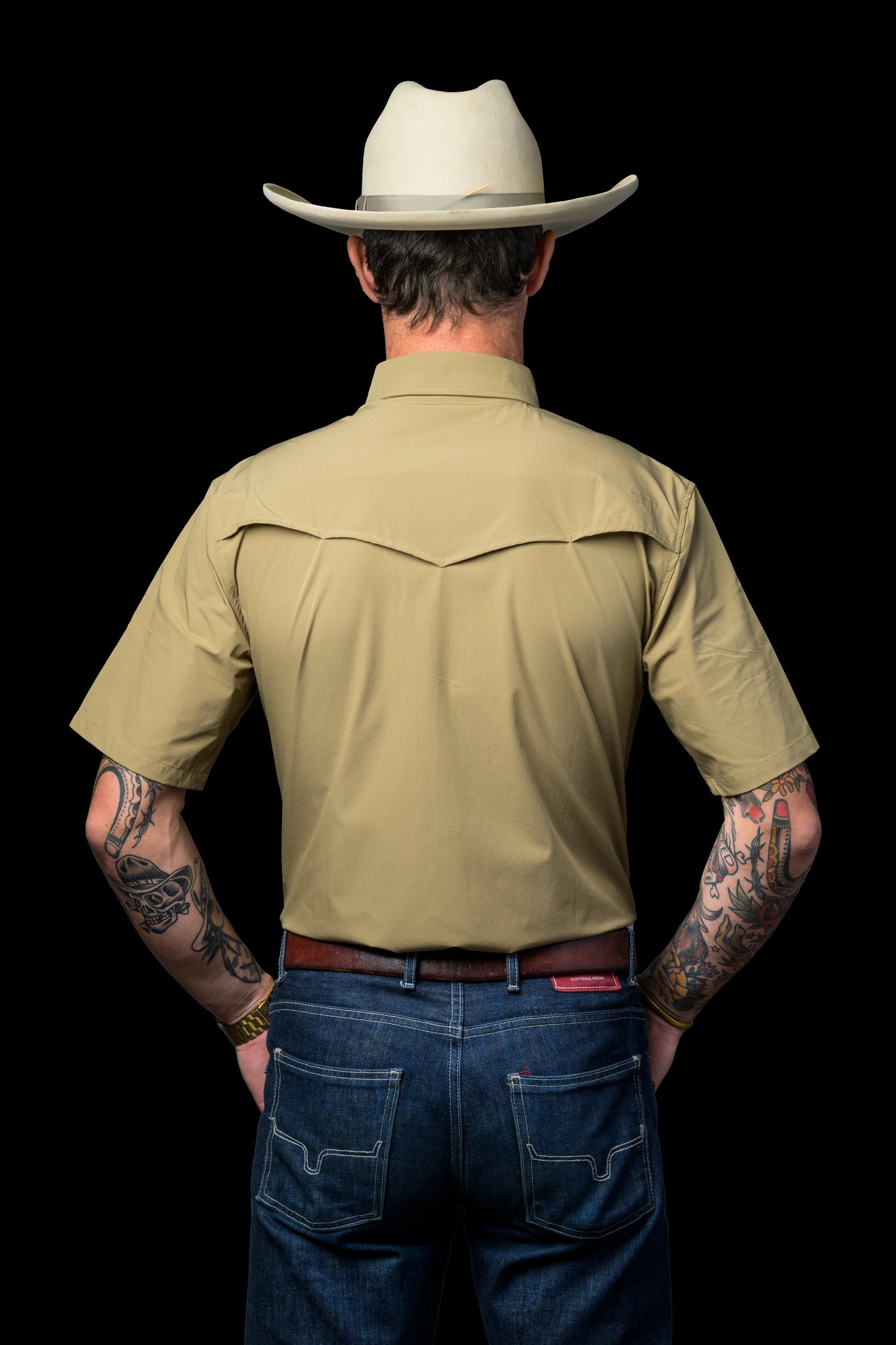 Ferrell - Khaki Short Sleeve Shirt