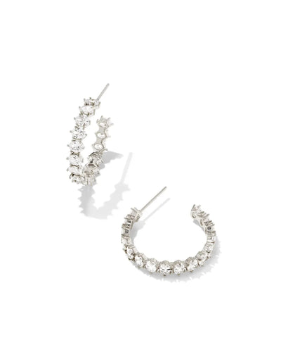 Kendra Scott Cailin Crystal Hoop Earring