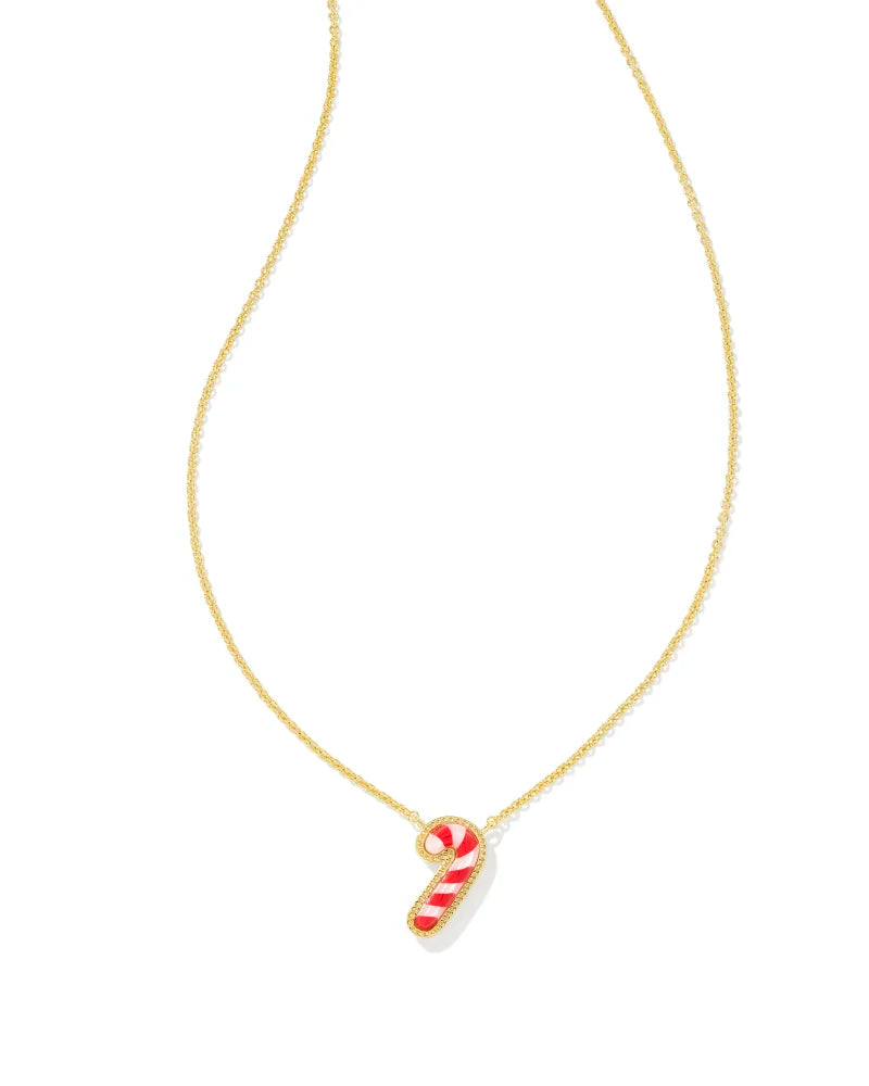 Kendra Scott Candy Cane Gold Necklace