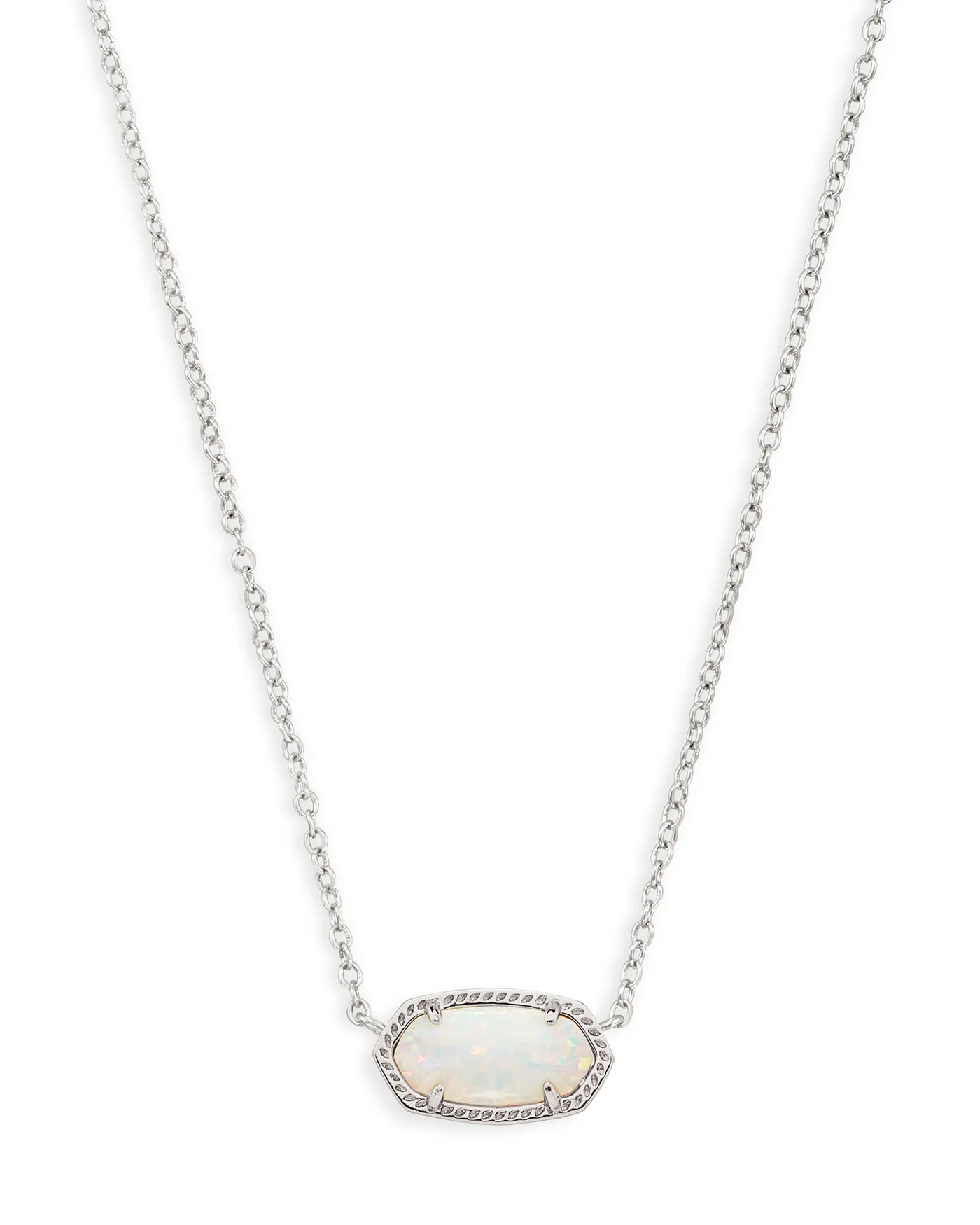 Kendra Scott Elisa Necklace Rhodium