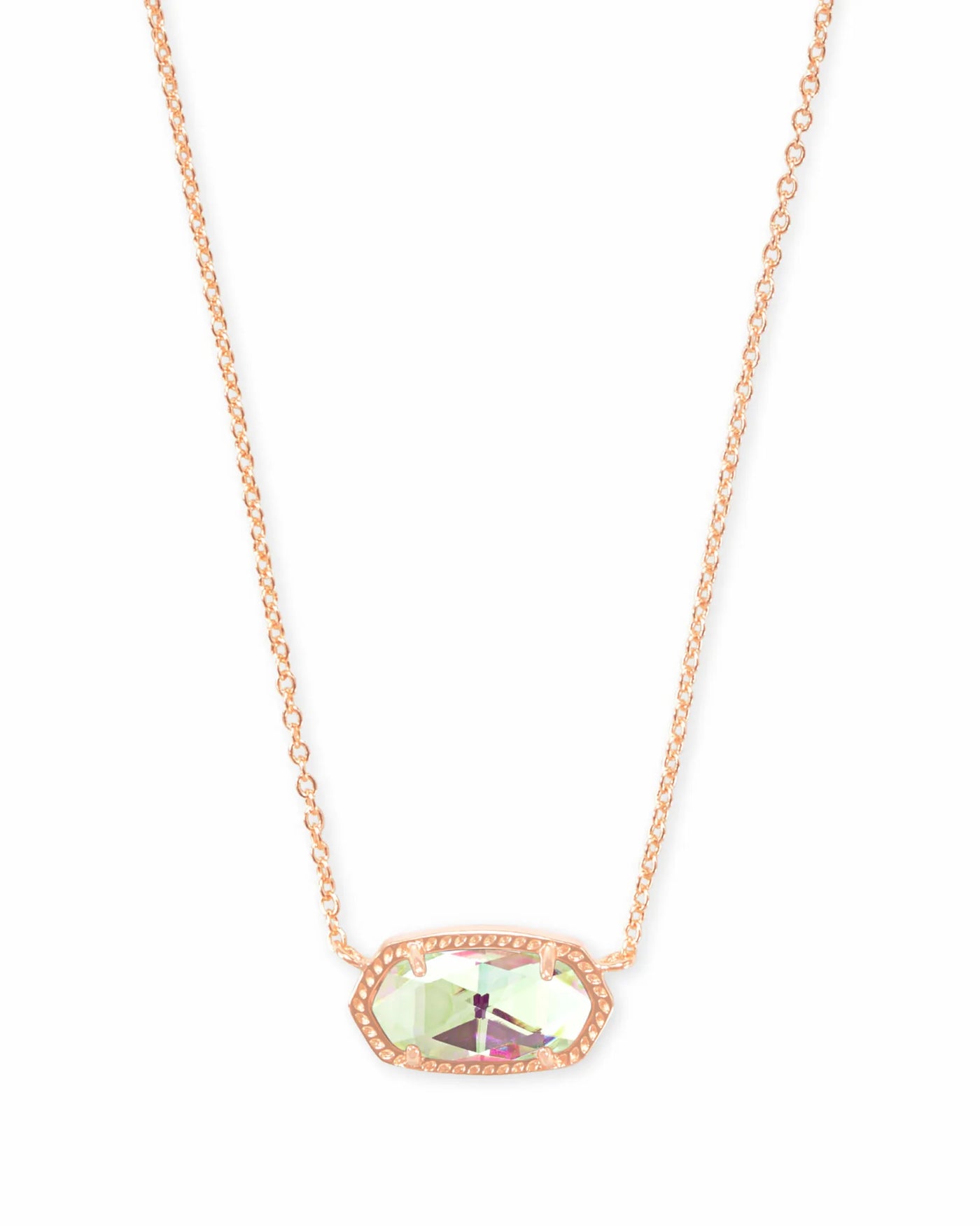 Kendra Scott Elisa Necklace Rose Gold