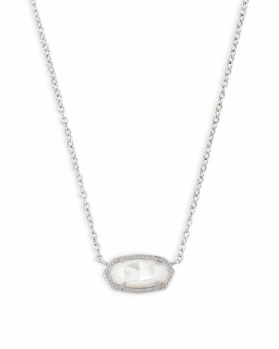 Kendra Scott Elisa Necklace Rhodium