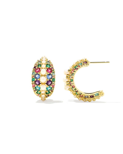 Kendra Scott Krista Hoop Earring Gold