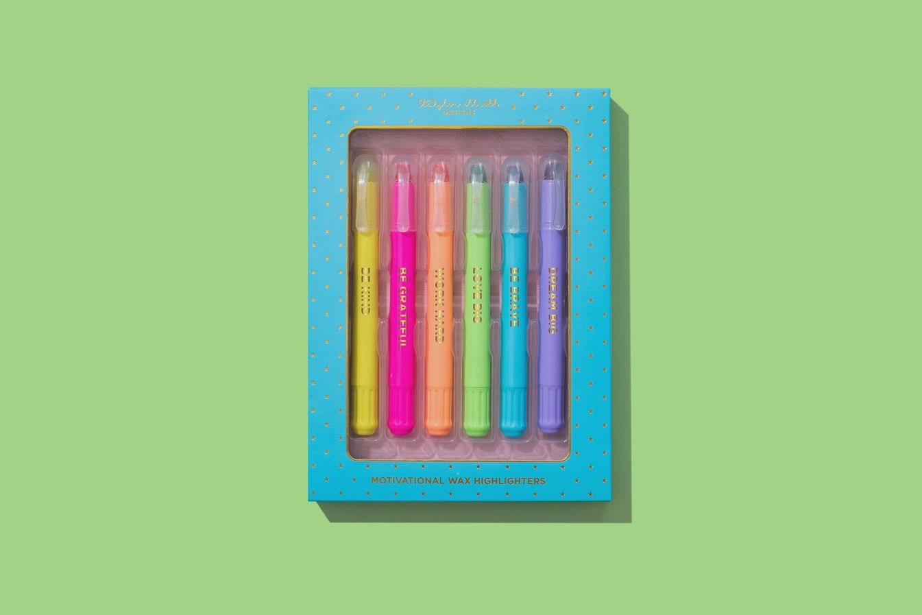 Motivational Wax Highlighter set