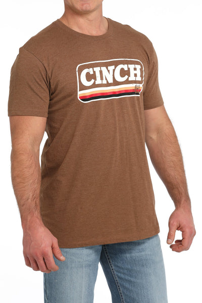 Cinch MNS Tee Brown MTT1690648