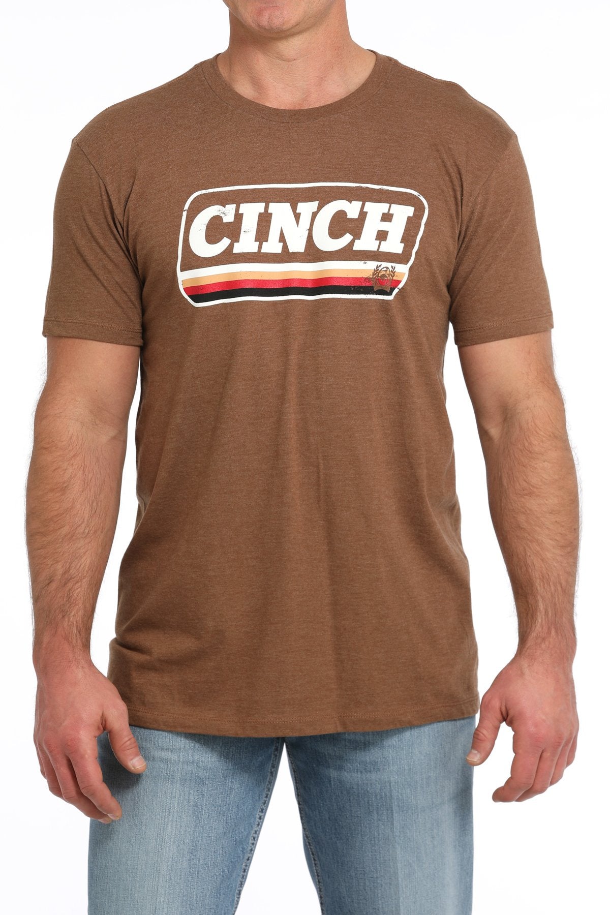 Cinch MNS Tee Brown MTT1690648