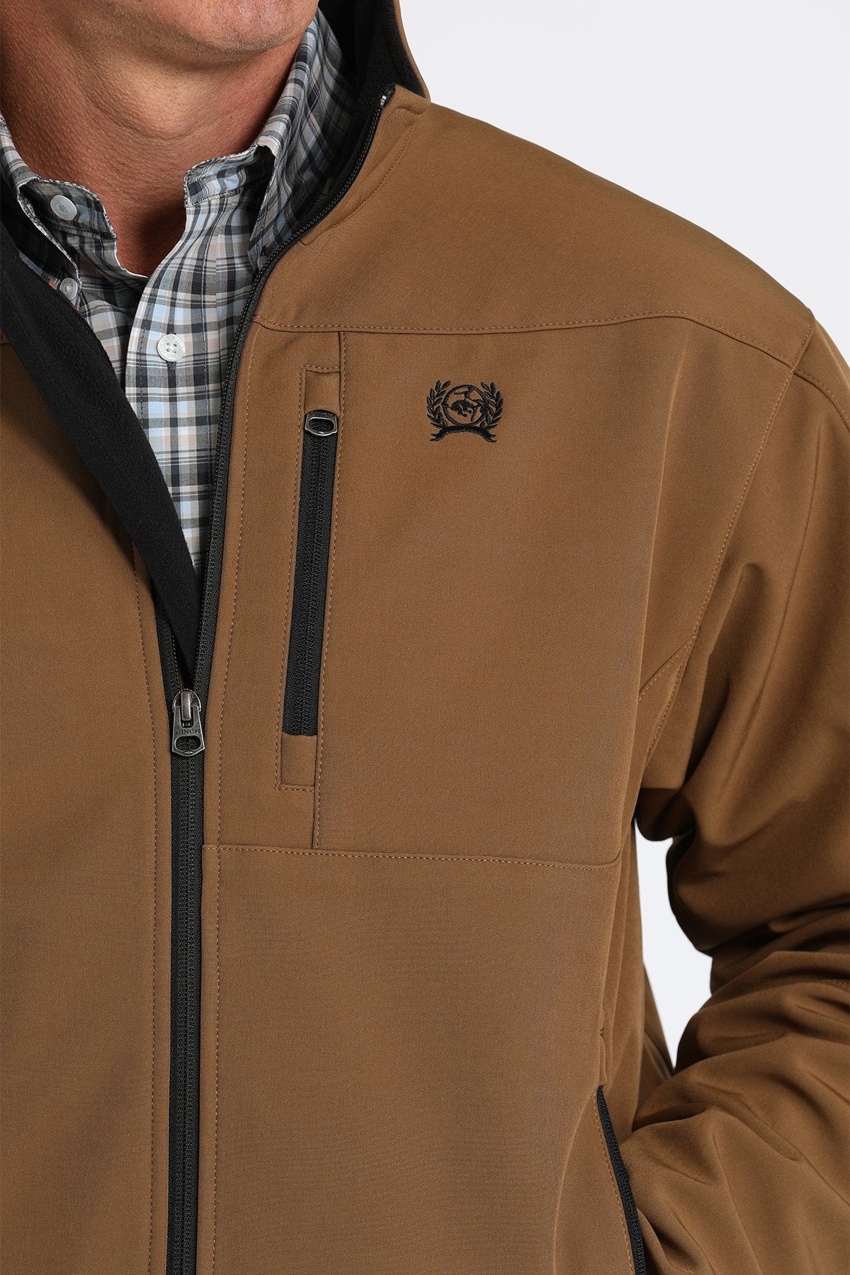 Cinch MNS Brown Bonded Jacket MWJ1567012