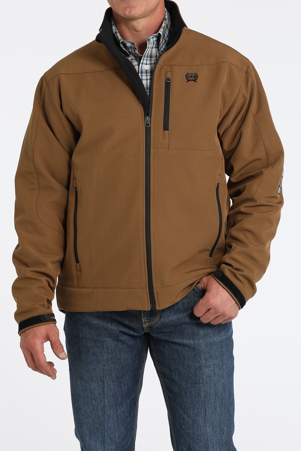 Cinch MNS Brown Bonded Jacket MWJ1567012