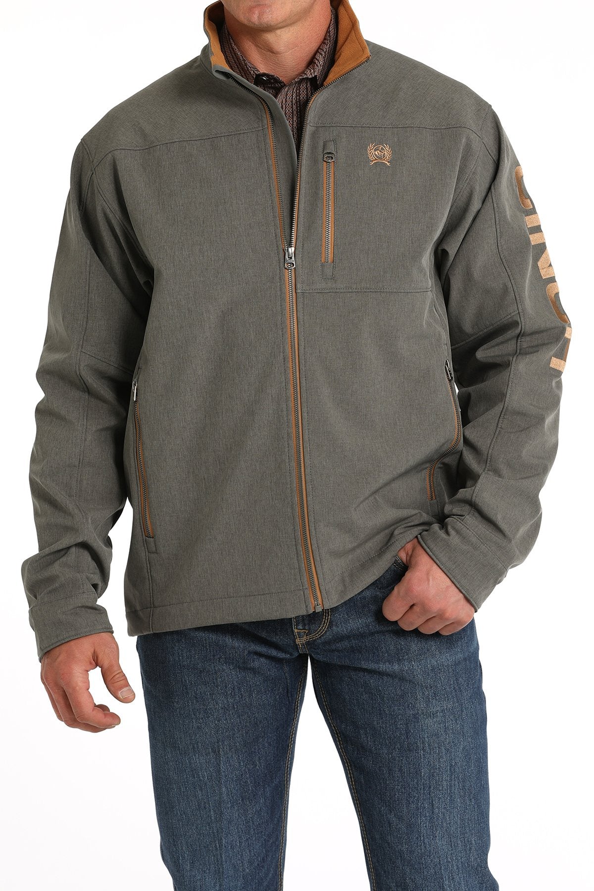 Cinch MNS Charcoal Bonded Jacket MWJ1583006