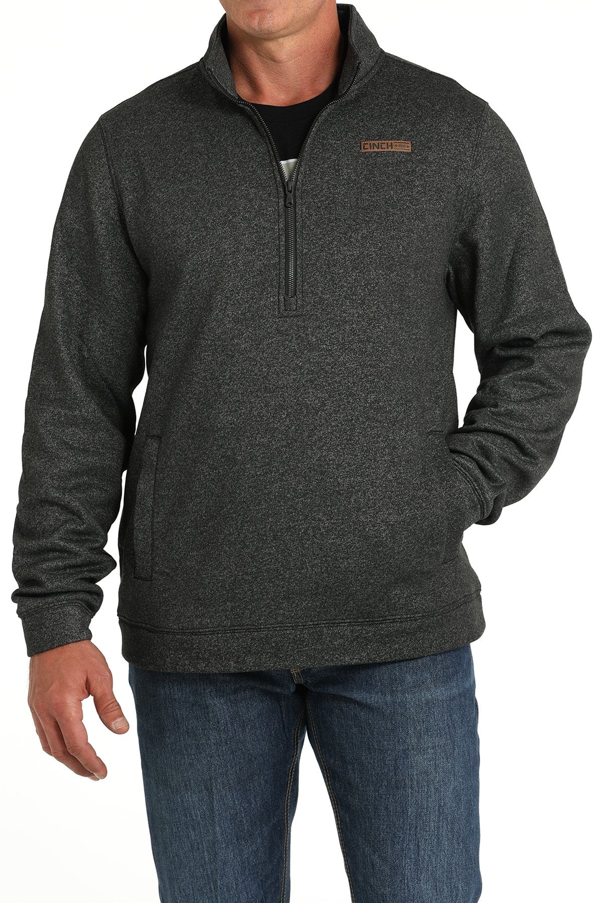 Cinch MNS 1/2 Zip Pullover Black MWK1913001