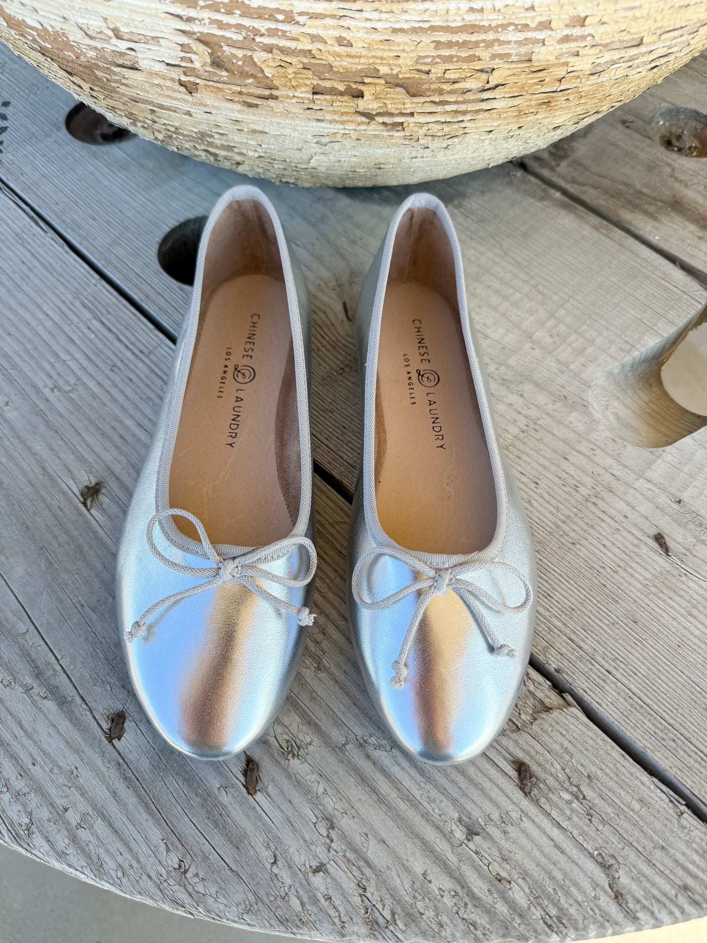 Audrey Silver Flat